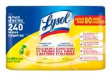 Cleaning Spring Waterfall 3X80 Wipes Lysol Disinfecting Surface Wipes 240 Wipes Disinfectant Sanitizing